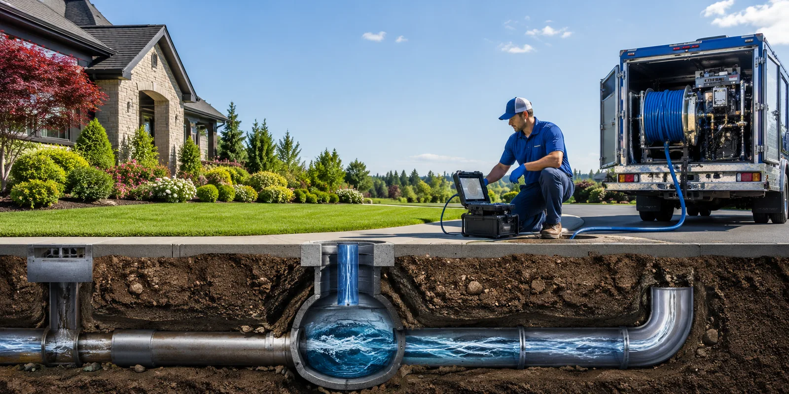 Drainage restoration information for Harveysburg, OH